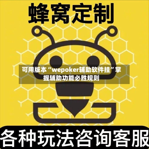 可用版本“wepoker辅助软件挂	”掌握辅助功能必胜规则-第1张图片