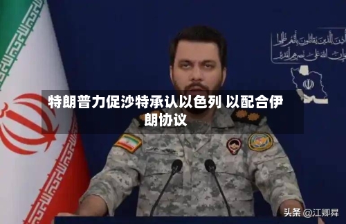 特朗普力促沙特承认以色列 以配合伊朗协议-第1张图片