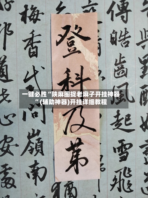一键必胜“陕麻圈捉老麻子开挂神器”(辅助神器)开挂详细教程-第1张图片