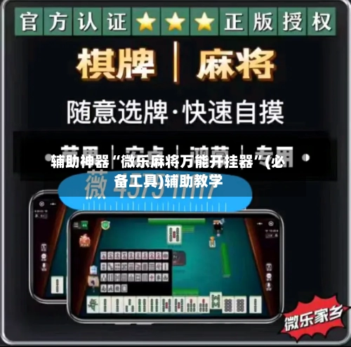 辅助神器“微乐麻将万能开挂器”(必备工具)辅助教学-第1张图片
