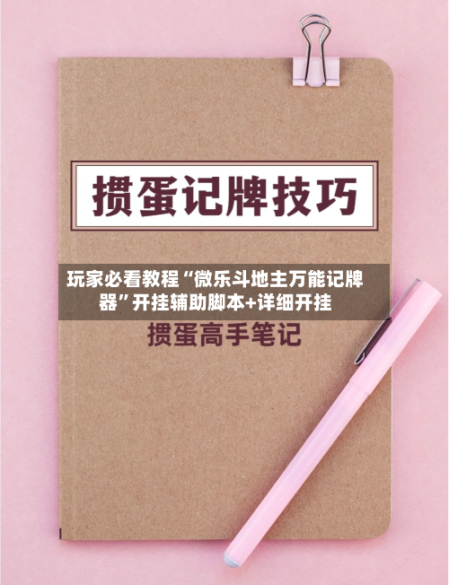 玩家必看教程“微乐斗地主万能记牌器”开挂辅助脚本+详细开挂-第1张图片