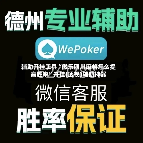 辅助开挂工具“微乐四川麻将怎么提高胜率”开挂(透视)辅助神器-第1张图片