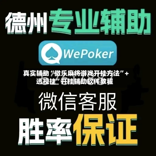 真实辅助“微乐麻将游戏开挂方法”+透视挂	”开挂辅助软件教程-第1张图片